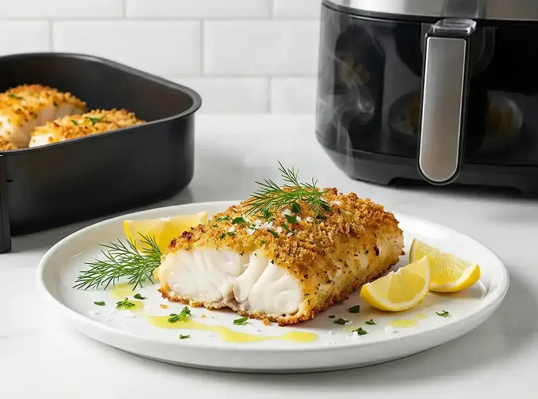 Torskeloin i airfryer